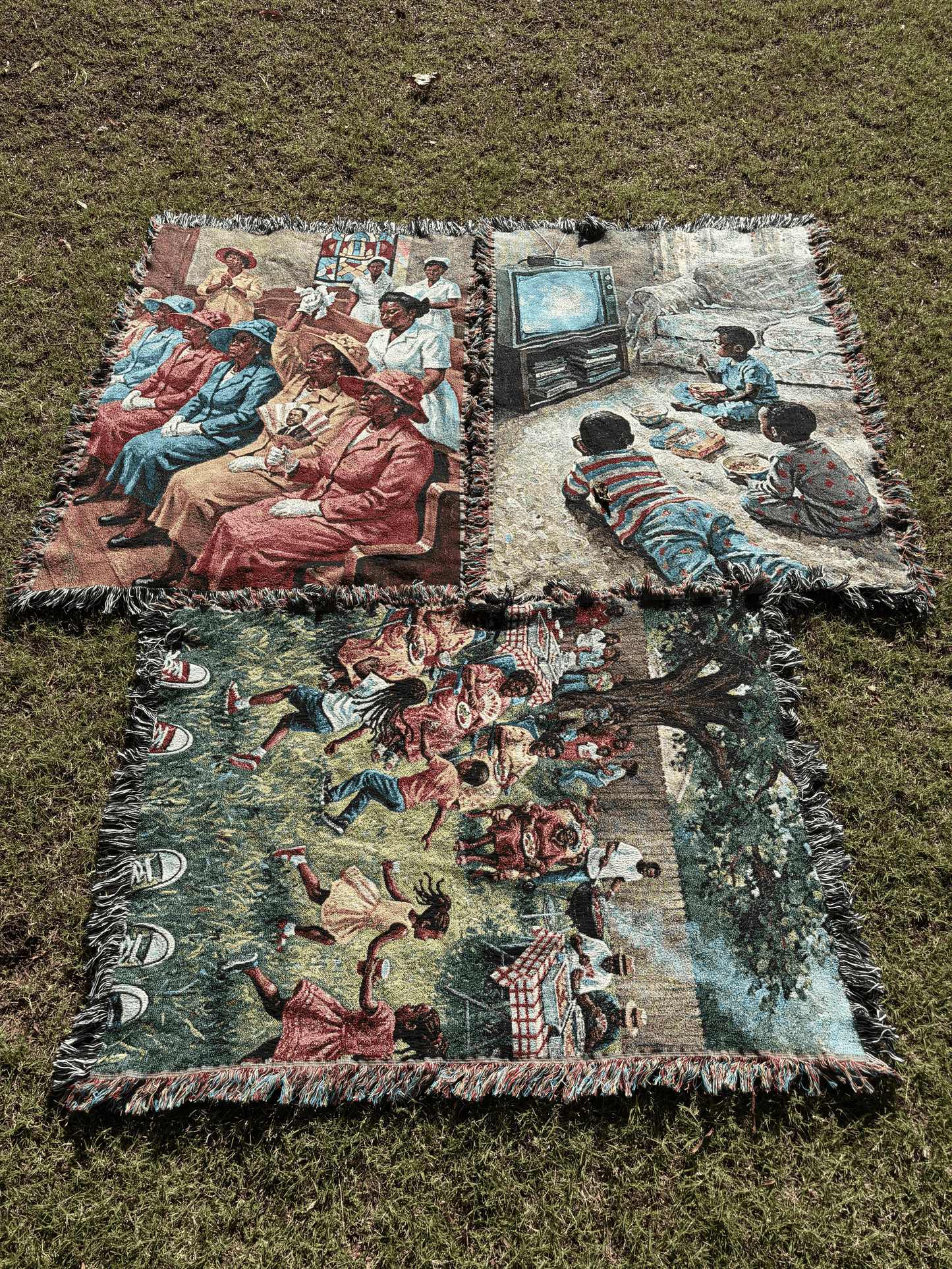 Imani's Black Culture Blankets