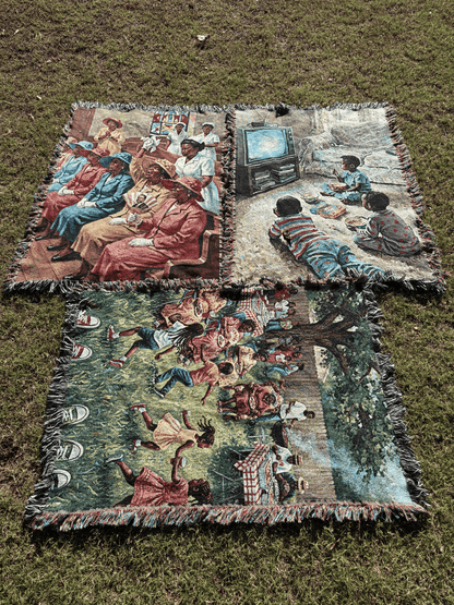 Imani's Black Culture Blankets